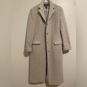 Long Ralph Lauren Wool Coat